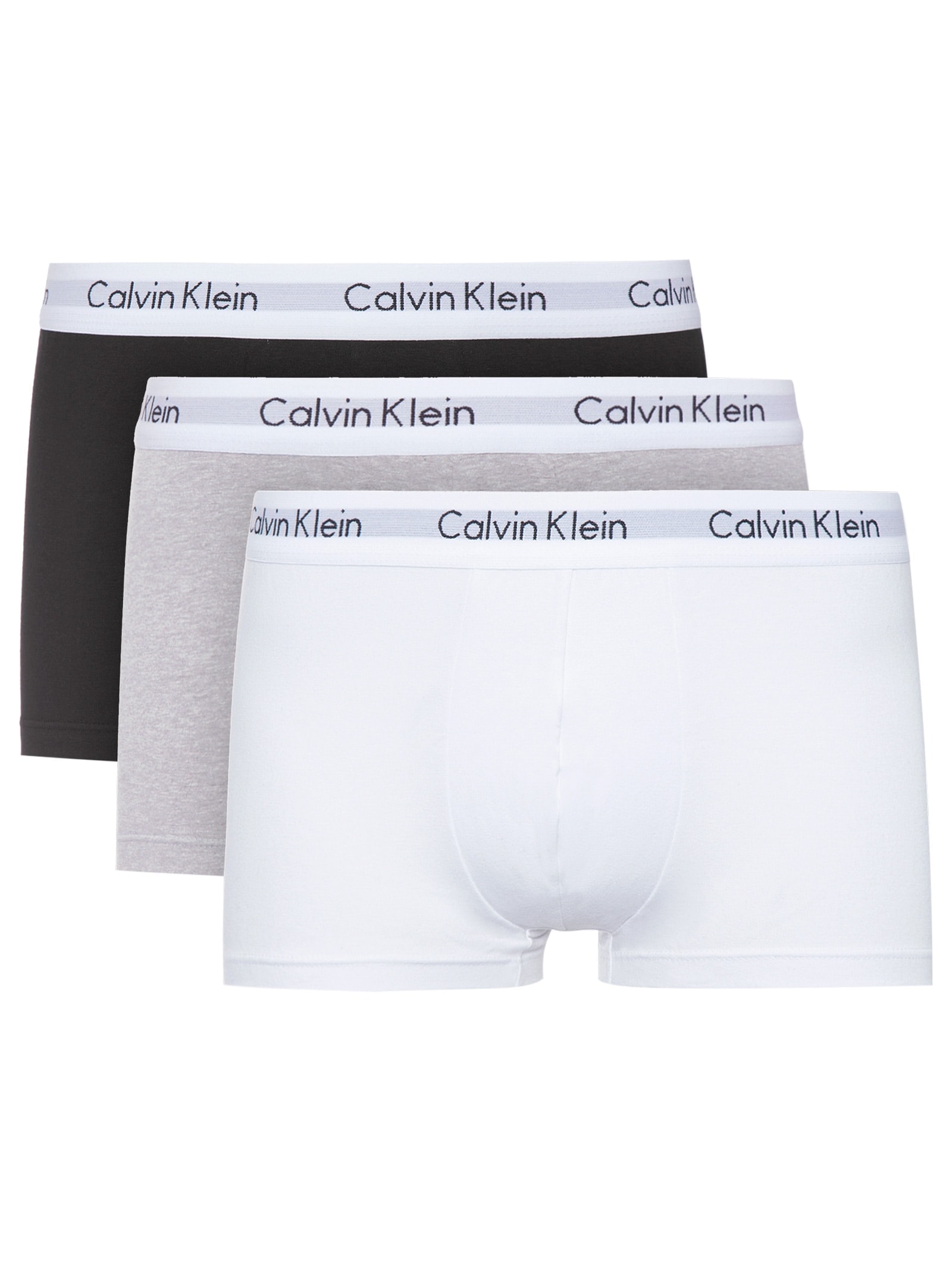 Kit 3 Cuecas Low Rise Trunk Calvin Klein Underwear