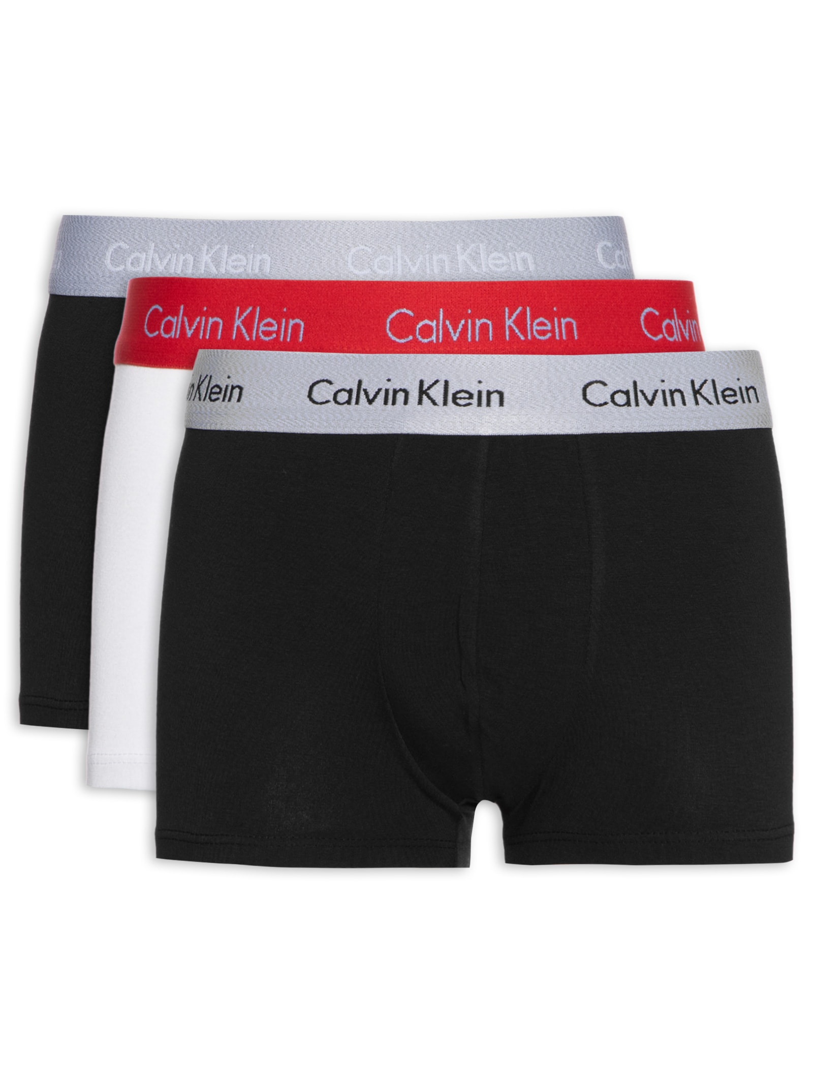 Kit 3 Cuecas Low Rise Trunk Classic Calvin Klein Underwear