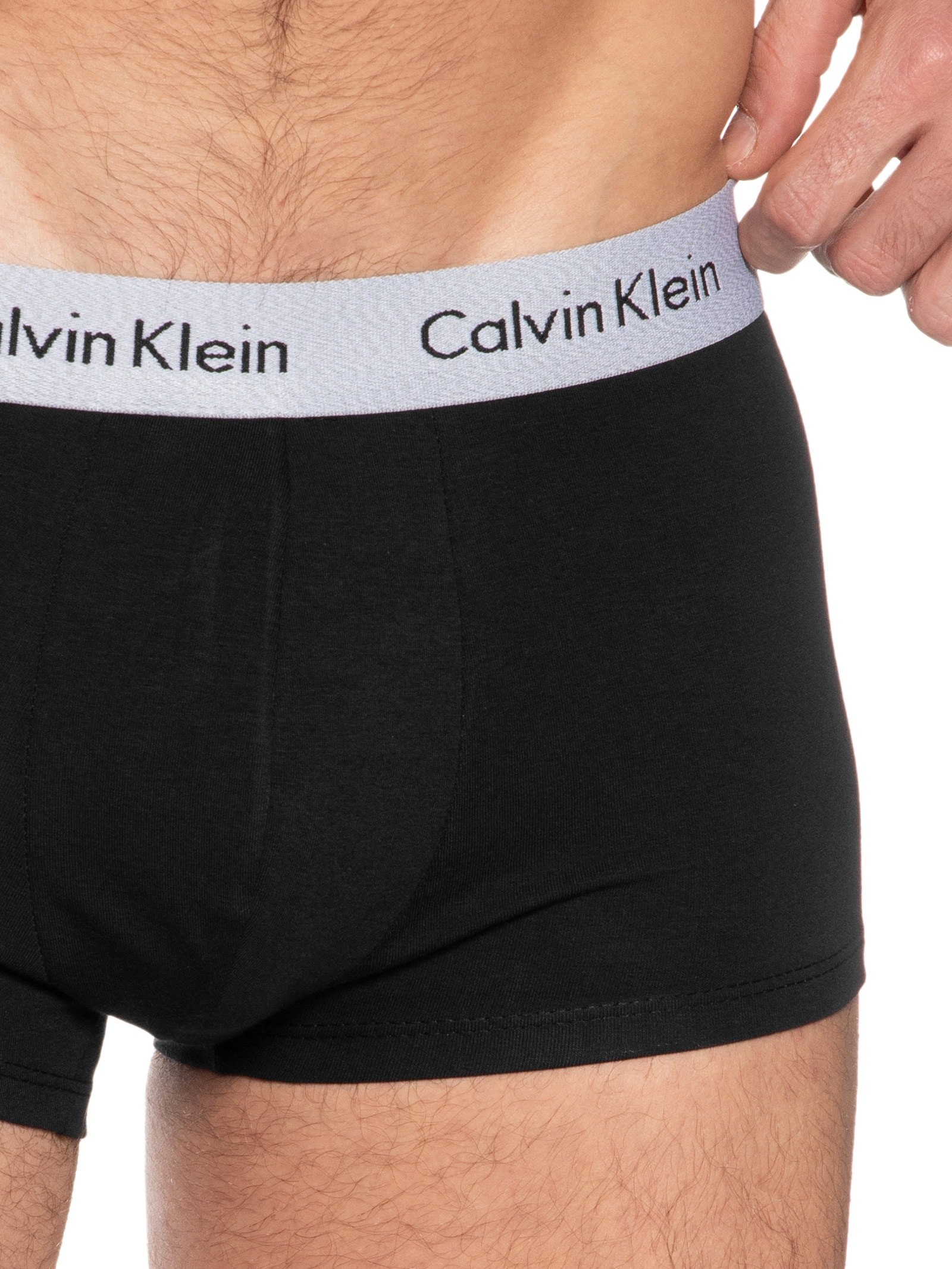 Kit 3 Cuecas Low Rise Trunk Classic Calvin Klein Underwear