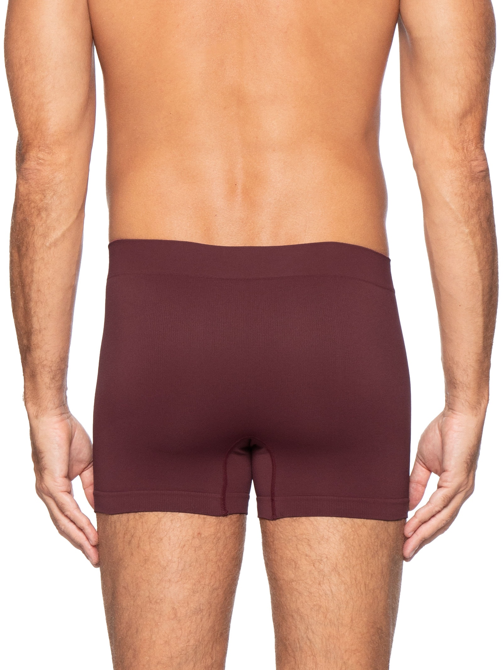 Kit 3 Cuecas Low Rise Trunk Seamless Micro Vermelho Calvin Klein Underwear