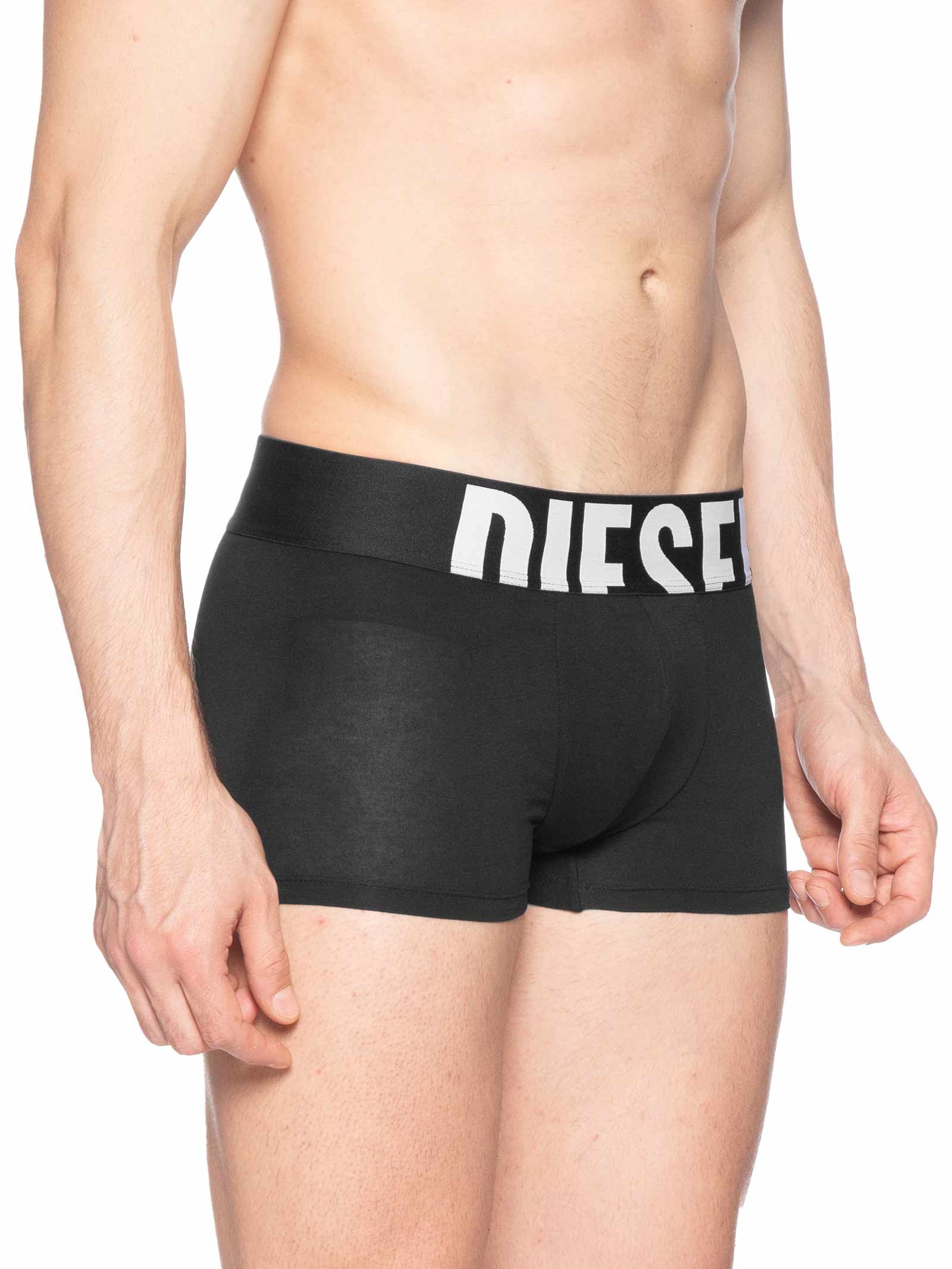 Kit 3 Cuecas Masculinas Boxer Damien Preto Diesel