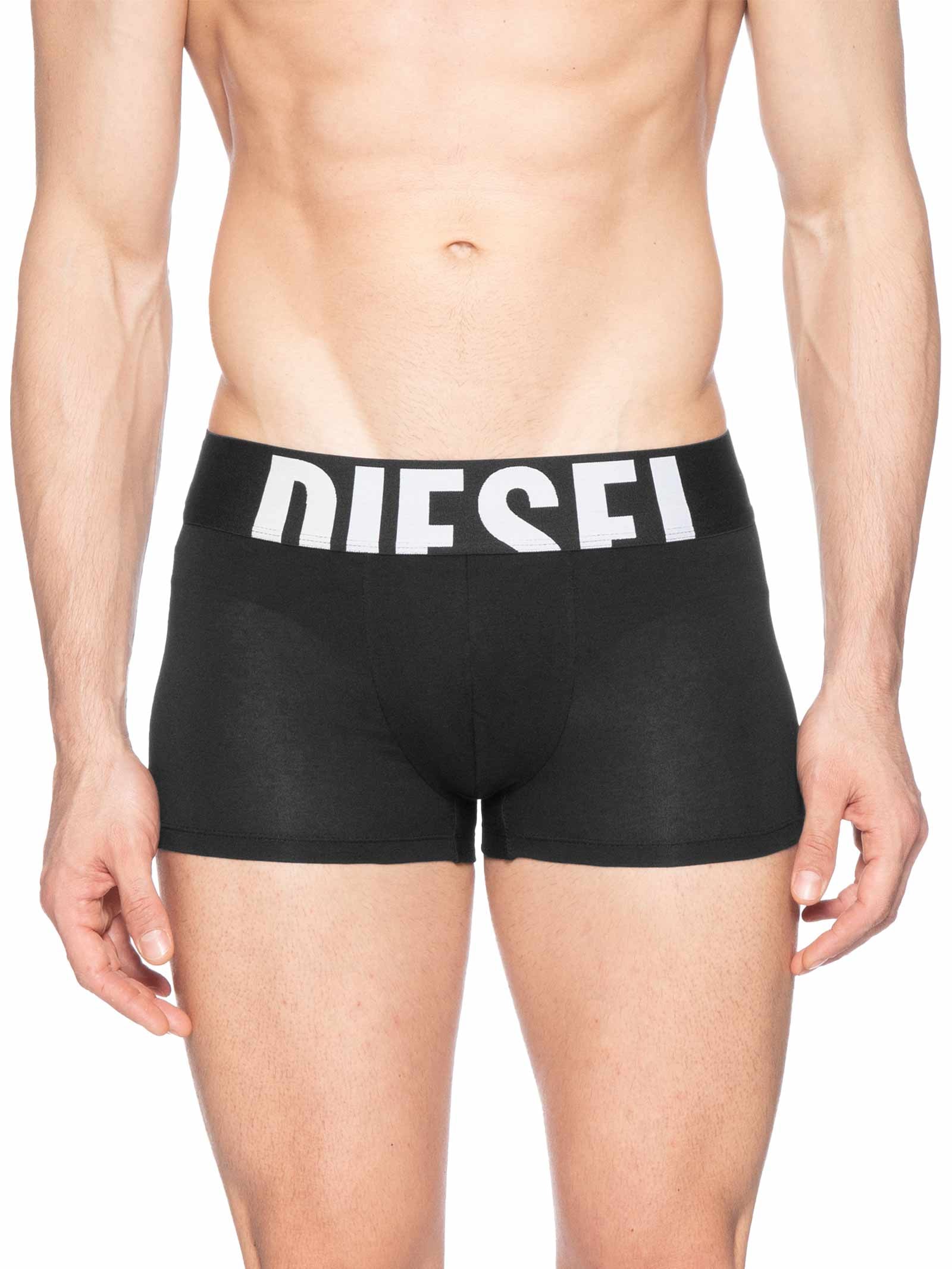 Kit 3 Cuecas Masculinas Boxer Damien Preto Diesel