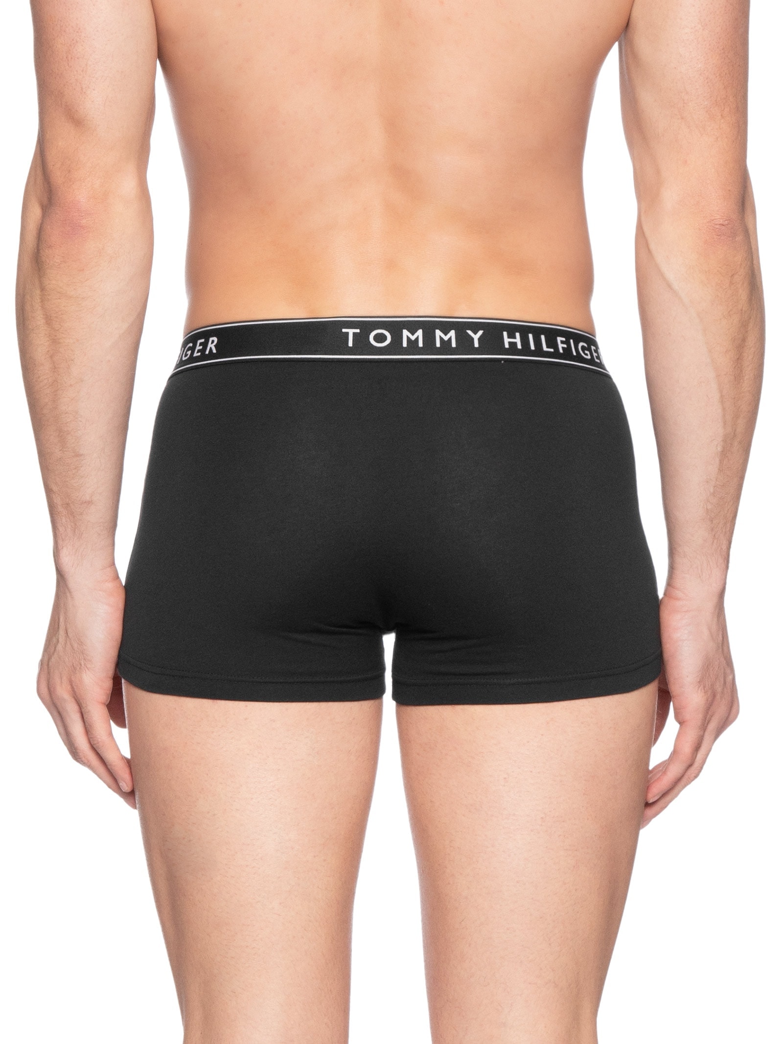 Kit 3 Cuecas Masculinas Trunk Everyday Preto Tommy Hilfiger
