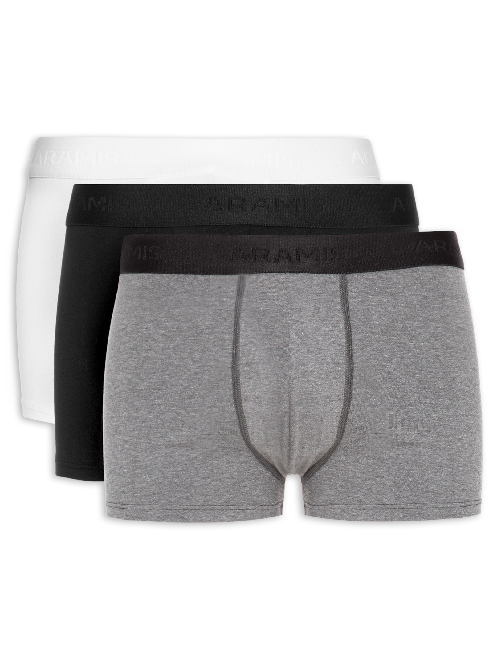 Kit 3 Cuecas Neo Boxer Cotton  Aramis