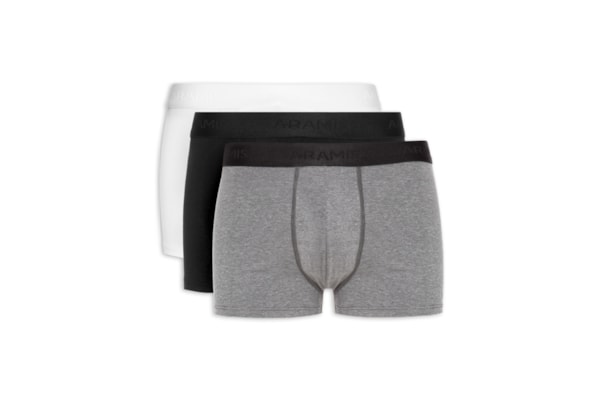 Kit 3 Cuecas Neo Boxer Cotton 