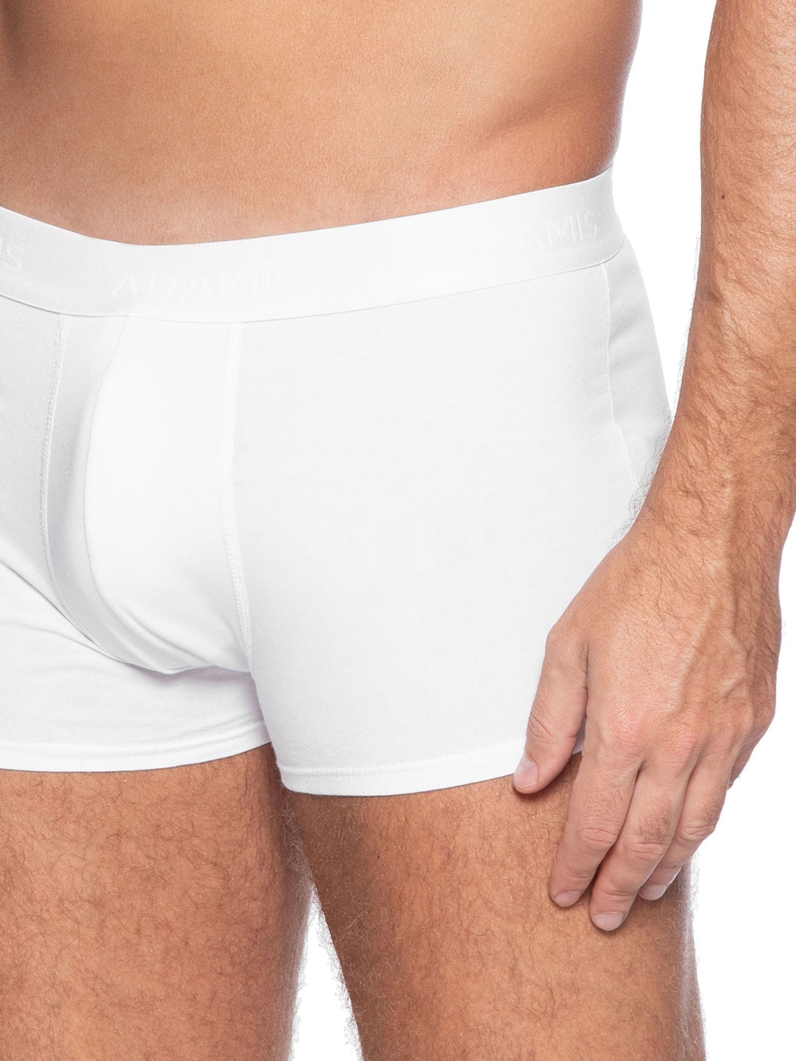 Kit 3 Cuecas Neo Boxer Cotton Branco Aramis