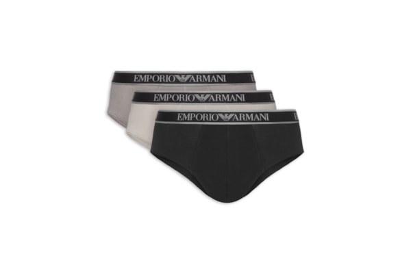 Kit 3 Cuecas Slip Bottom – Preto