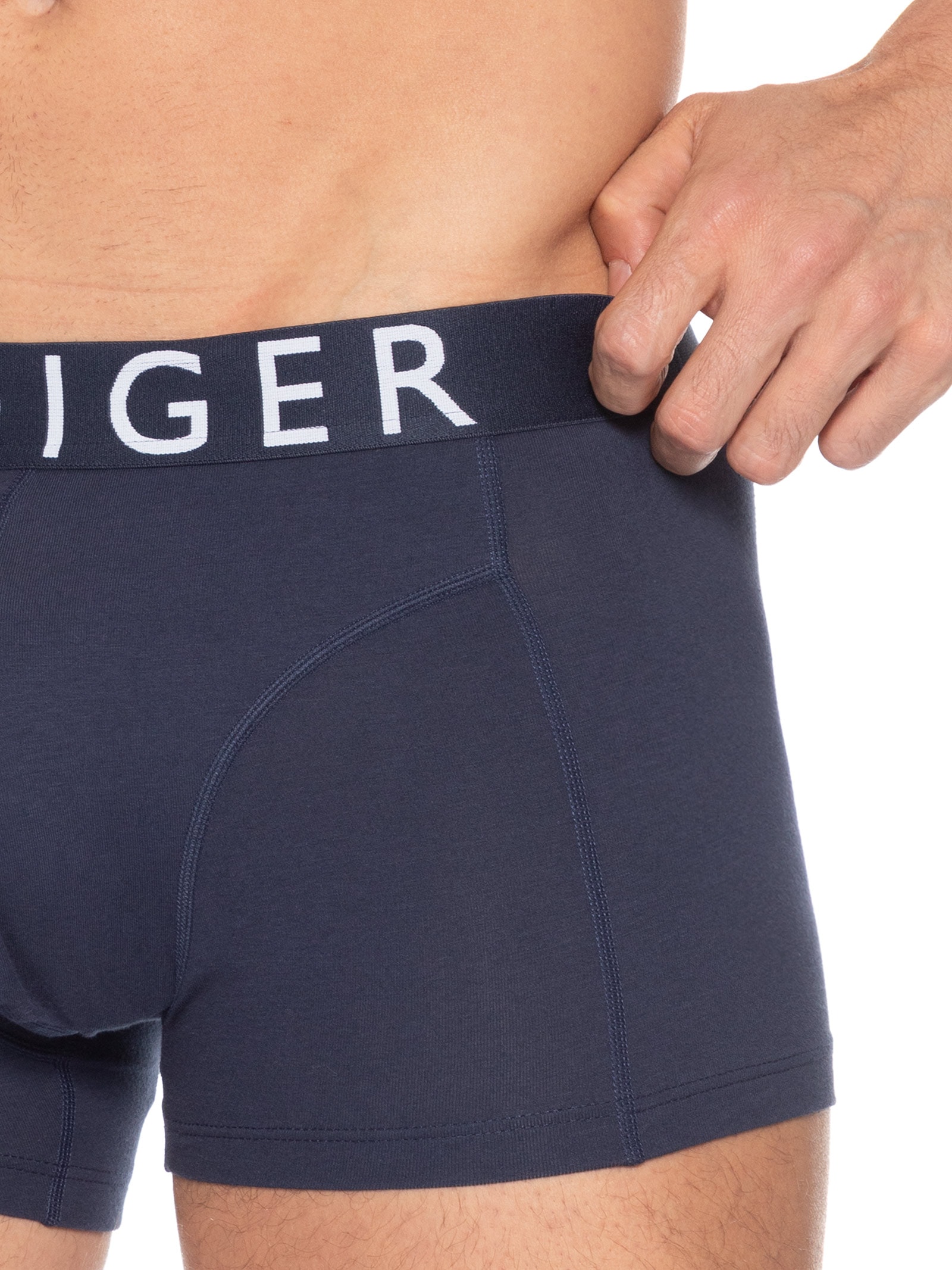 Kit 3 Cuecas Trunk Azul Tommy Hilfiger
