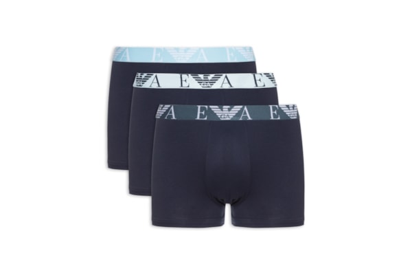 Kit 3 Cuecas Trunk Bottom 3 Peças - Azul