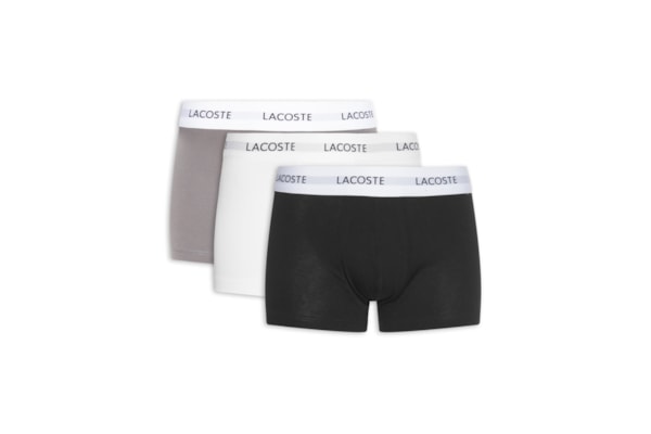 Kit 3 Cuecas Trunk Stretch - Cinza