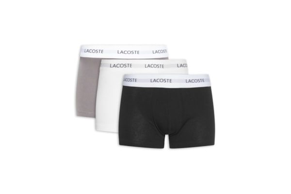 Kit 3 Cuecas Trunk Stretch - Cinza