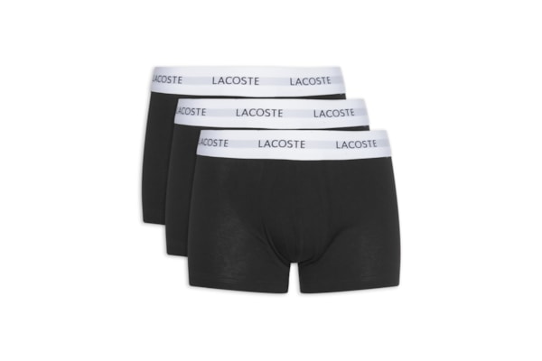Kit 3 Cuecas Trunk Stretch - Preto