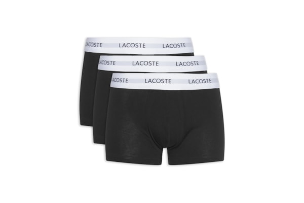 Kit 3 Cuecas Trunk Stretch - Preto