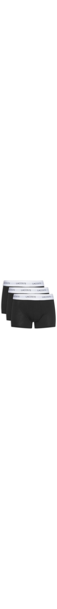 Kit 3 Cuecas Trunk Stretch - Preto