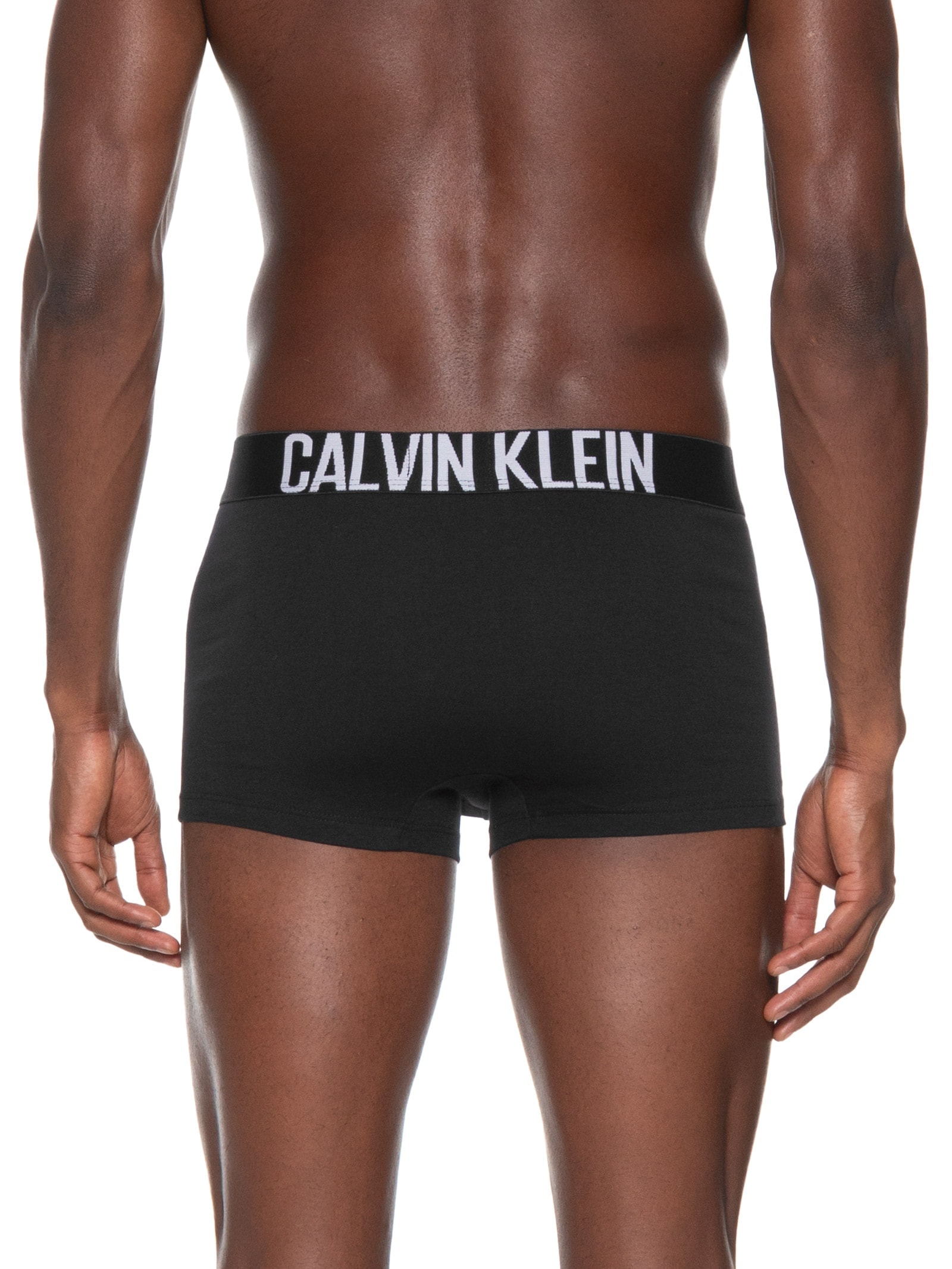 Kit 3 Cuecas Trunks Recycled Intense Power Preto Calvin Klein Underwear