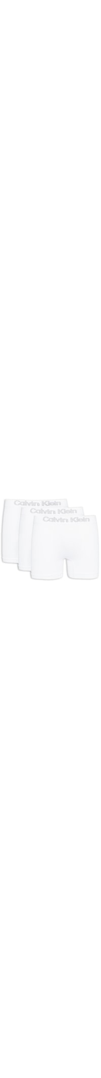 Kit 3 De Cuecas Low Rise Trunk Sem Costura - Branco