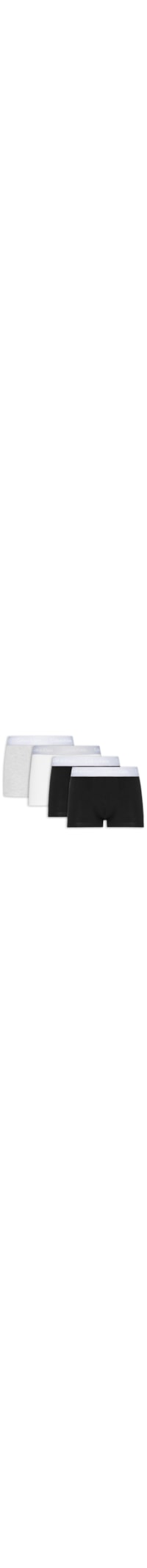 Kit 4 Cuecas Low Rise Trunk De Cotton