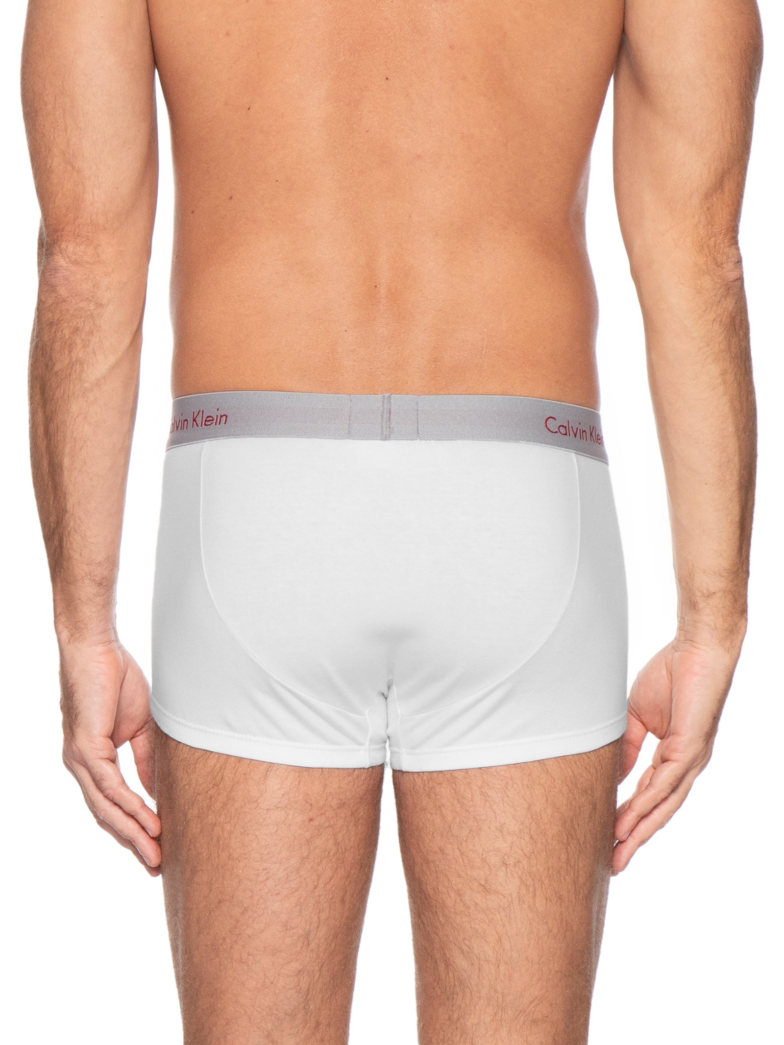 Kit 4 Cuecas Low Rise Trunk Vermelho Calvin Klein Underwear