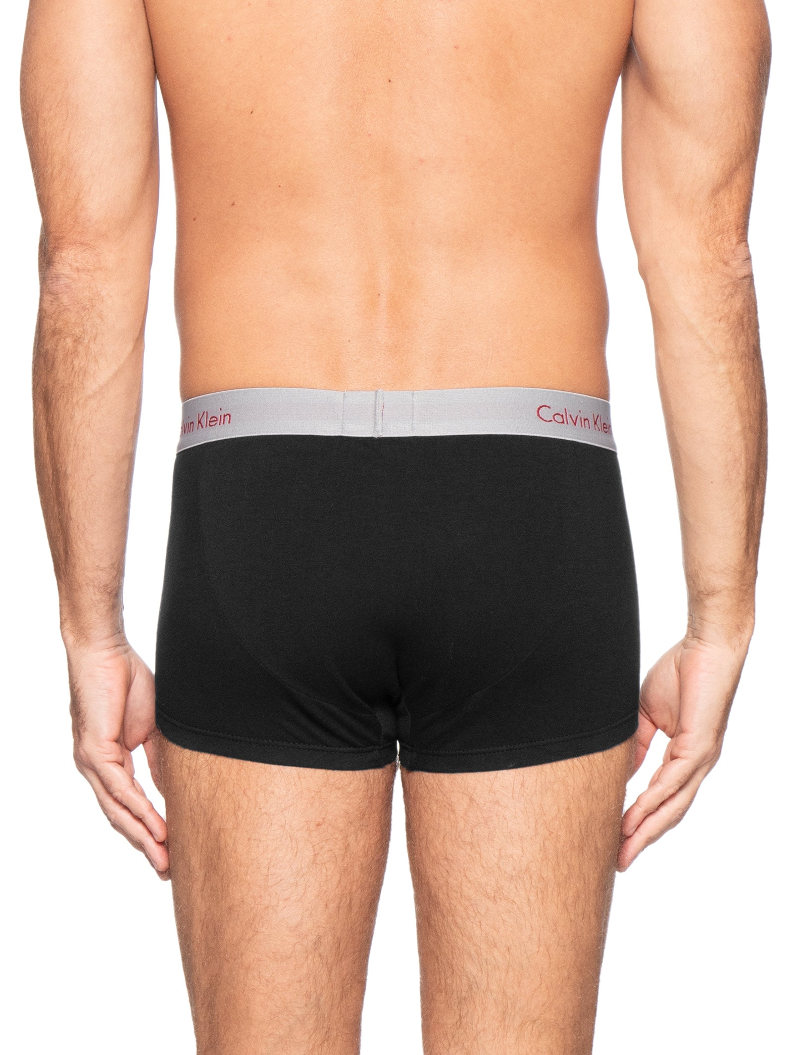Kit 4 Cuecas Low Rise Trunk Vermelho Calvin Klein Underwear