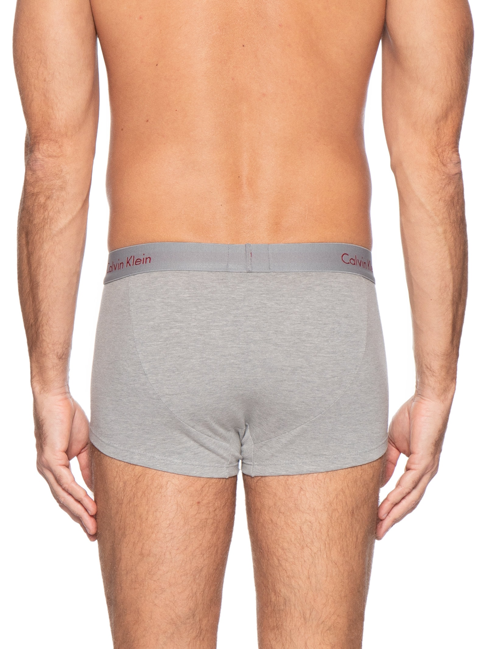 Kit 4 Cuecas Low Rise Trunk Vermelho Calvin Klein Underwear