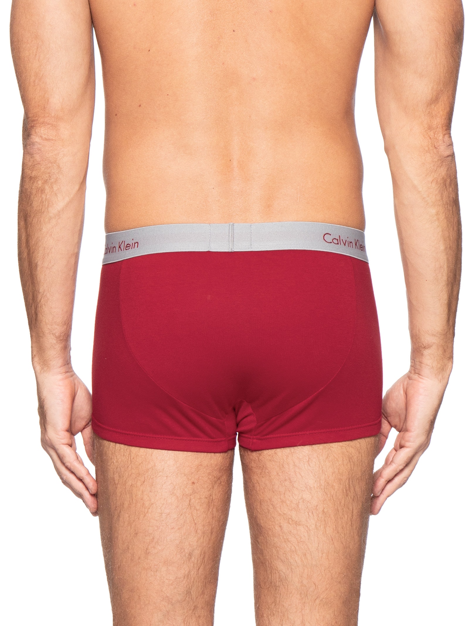 Kit 4 Cuecas Low Rise Trunk Vermelho Calvin Klein Underwear