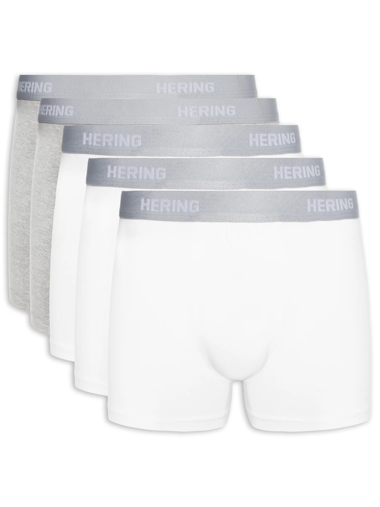 Kit 5 Cuecas Boxer Hering Intimates