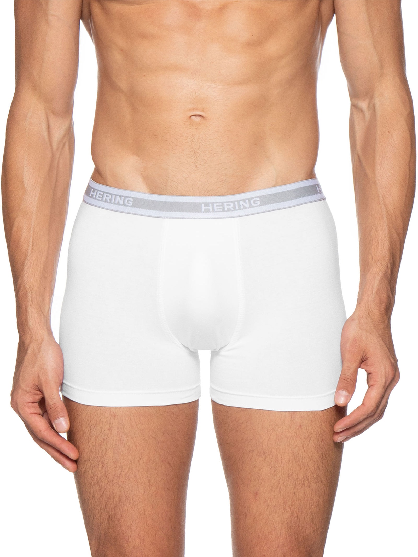 Kit 5 Cuecas Boxer Em Algodão Preto Hering Intimates