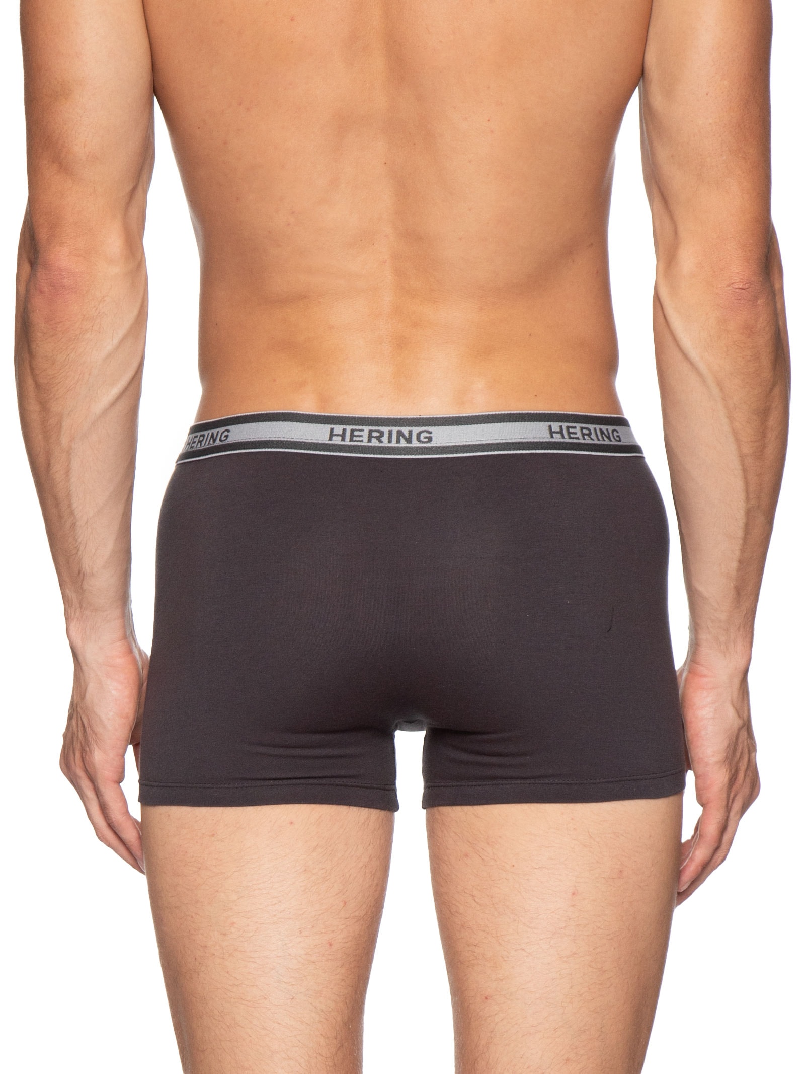 Kit 5 Cuecas Boxer Em Algodão Preto Hering Intimates