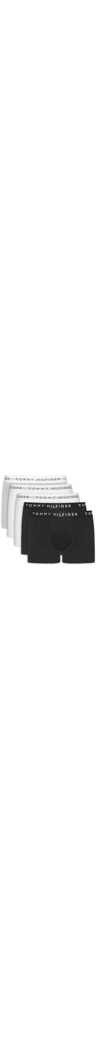 Kit 5 Cuecas Masculinas Boxer De Algodão - Cinza