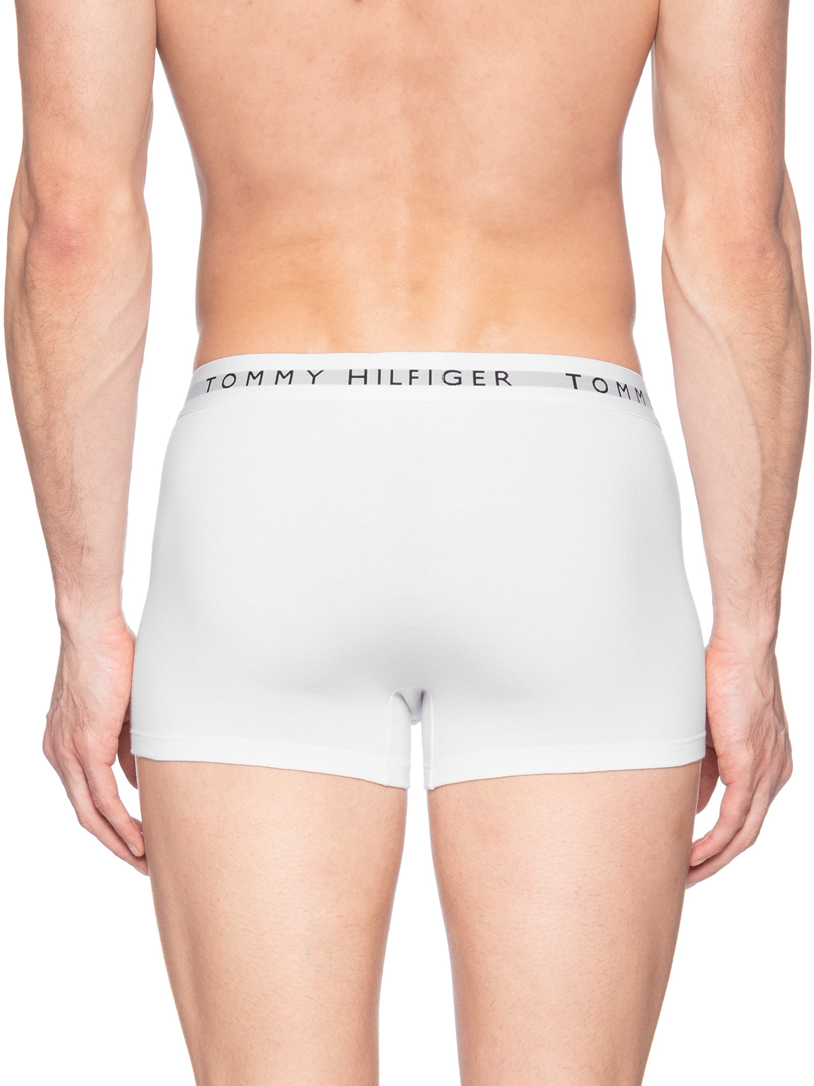 Kit 5 Cuecas Masculinas Boxer De Algodão Cinza Tommy Hilfiger