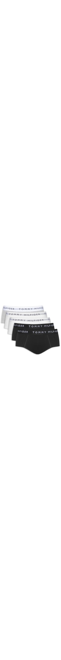 Kit 5 Cuecas Masculinas Brief De Algodão - Cinza
