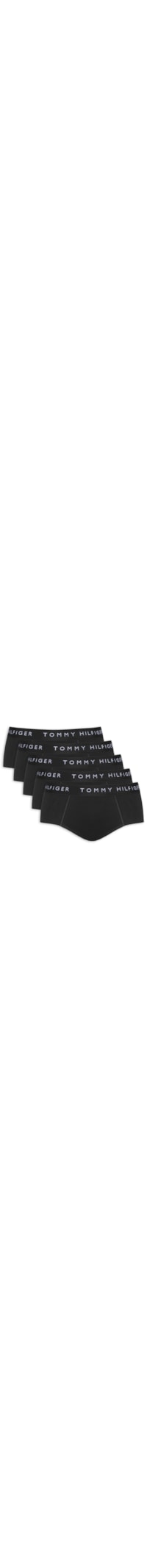 Kit 5 Cuecas Masculinas Brief De Algodão - Preto