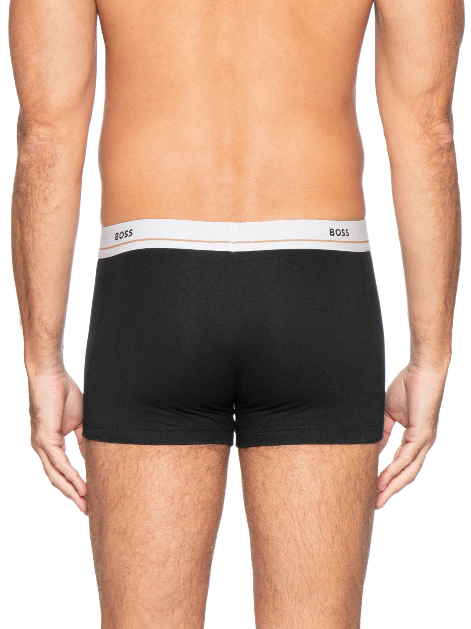 Kit 5 Cuecas Trunk Masculinas Essential – Preto Boss