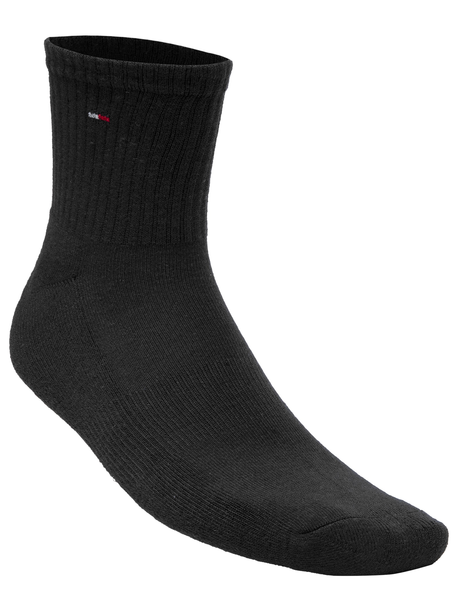 Kit 6 Pares de Meia Cano Médio Athletic High Quarter Masculino – Cinza Tommy Hilfiger