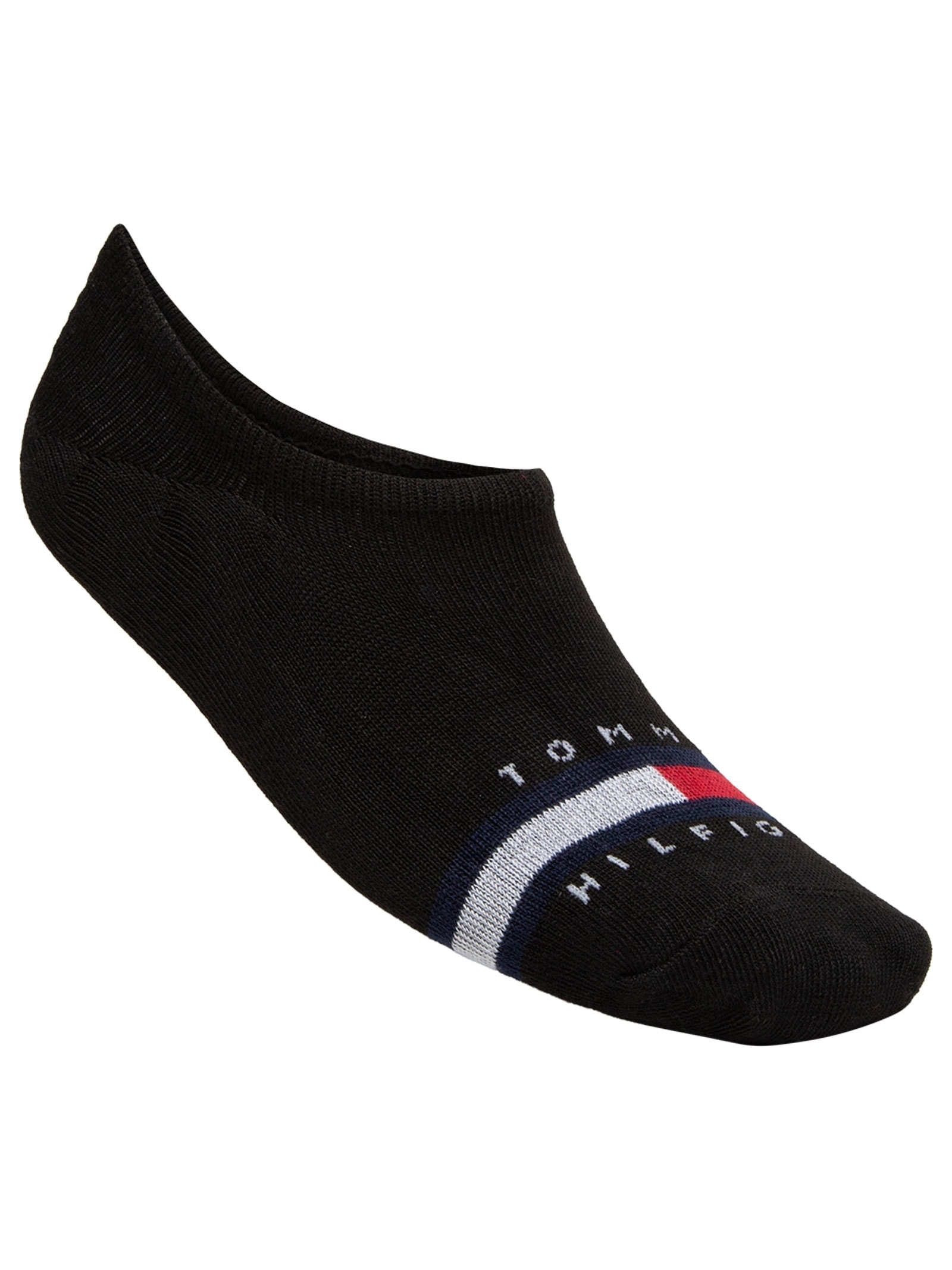Kit 6 Pares de Meia Masculina Invisível Tino Logo Liner Preto Tommy Hilfiger
