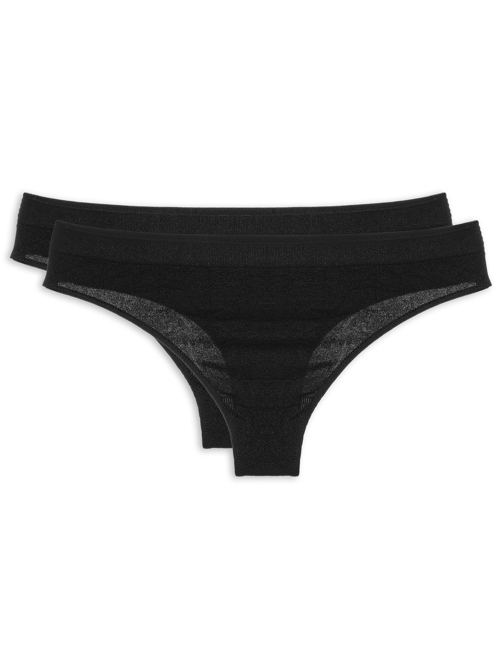 Kit Calcinhas Lisas Preto Hering Intimates