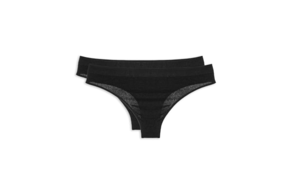 Kit Calcinhas Lisas - Preto