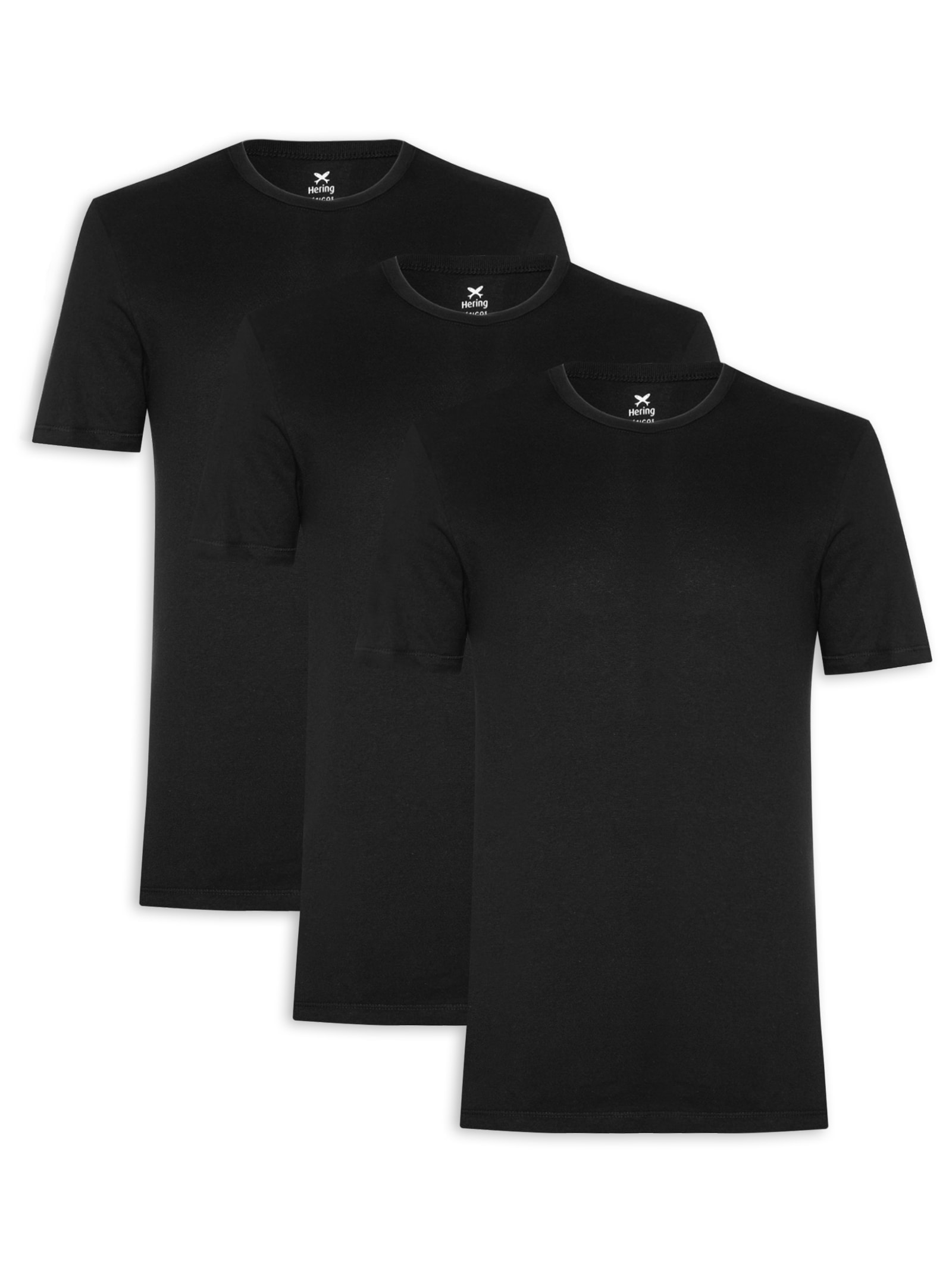Kit Camiseta Masculina 3 Peças Hering