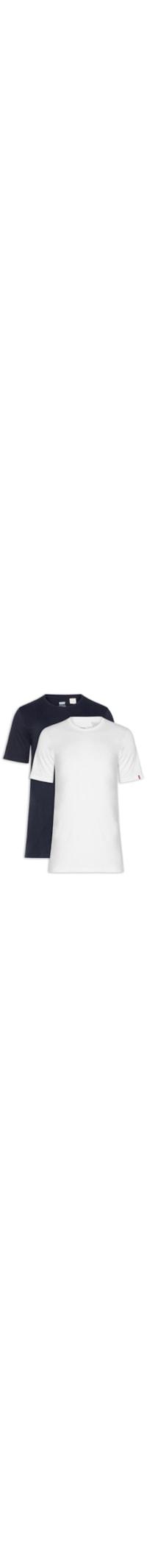 Kit Camiseta Masculina Básica em Algodão com 2 Peças