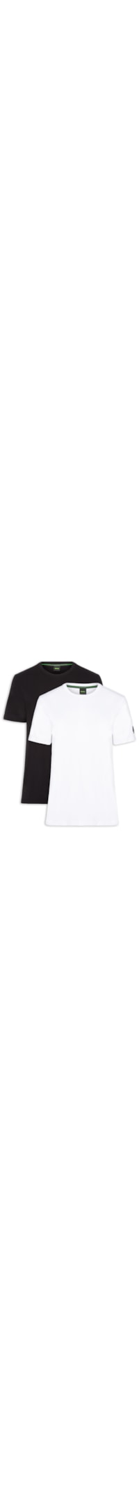 Kit Camiseta Masculina Regular Fit 2-Pack - Preto