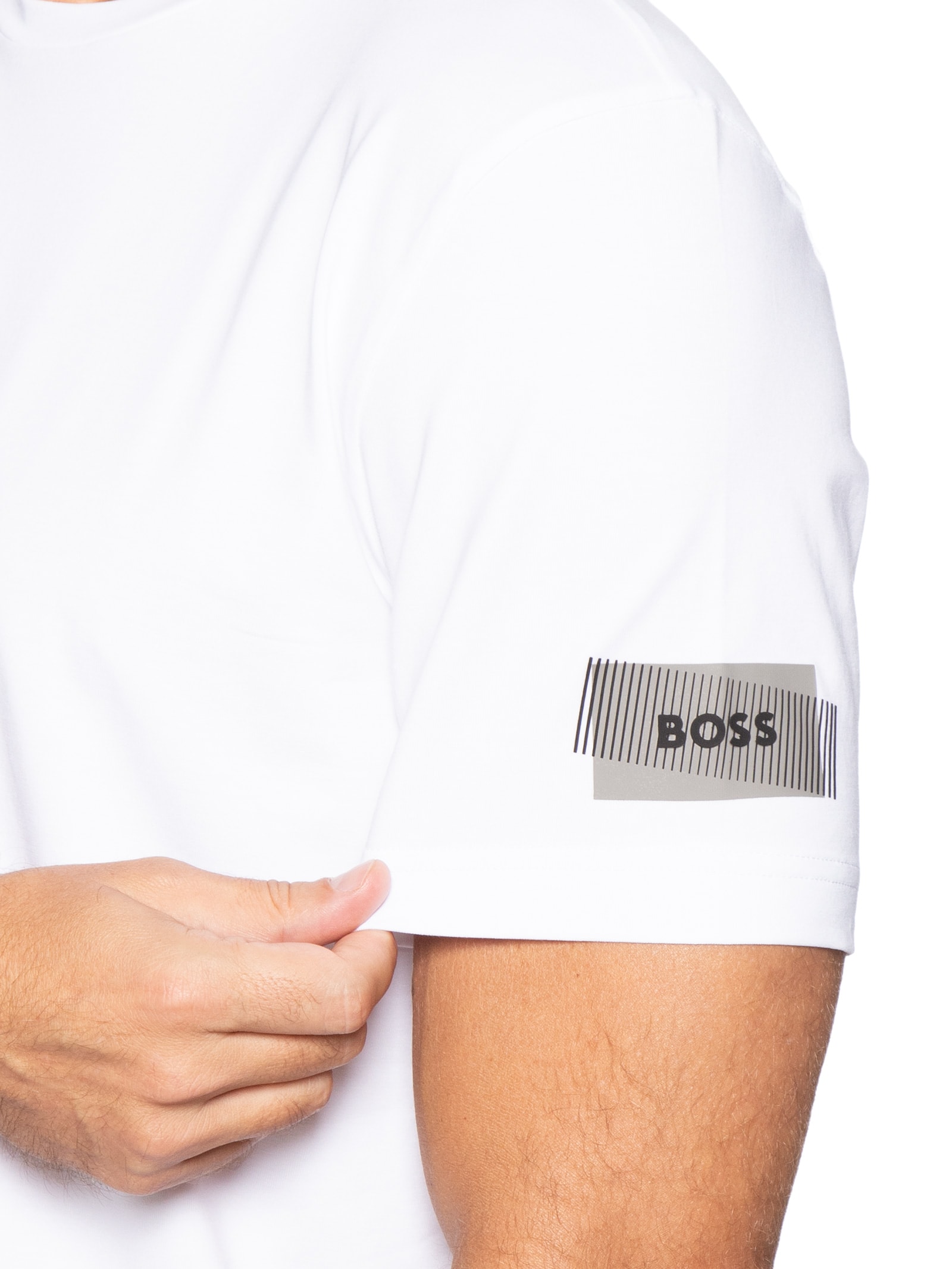Kit Camiseta Masculina Regular Fit 2-Pack Preto Boss
