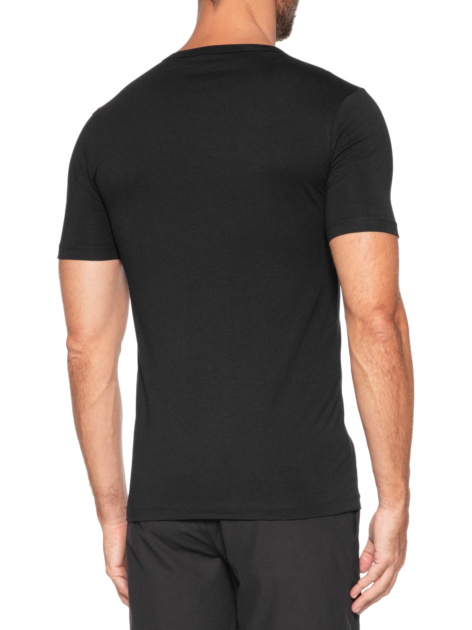 Kit Camiseta Masculina Tshirtrn 2 Peças Modern Preto Boss