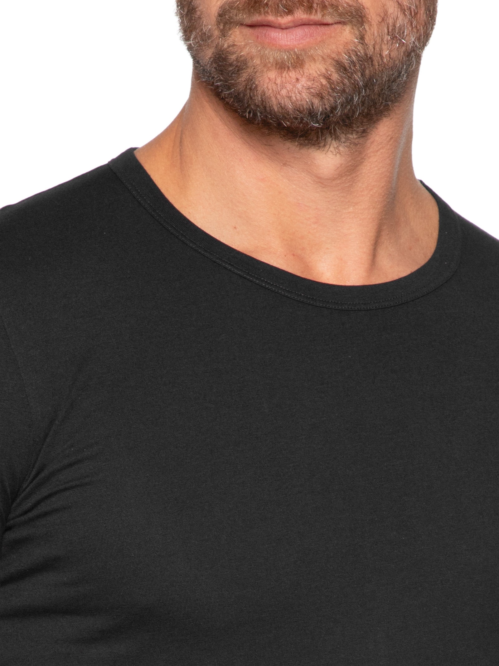 Kit Camiseta Masculina Tshirtrn 2 Peças Modern Preto Boss