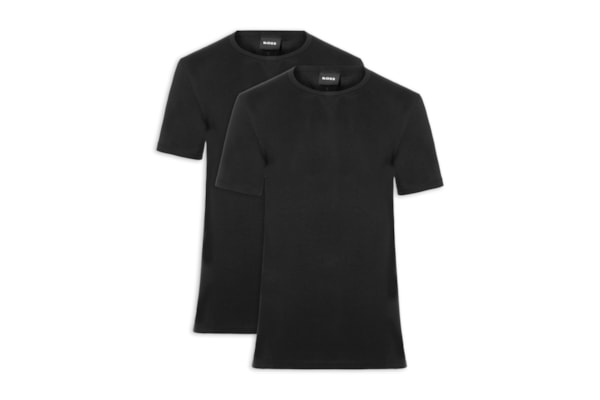 Kit Camiseta Masculina Tshirtrn 2 Peças Modern - Preto
