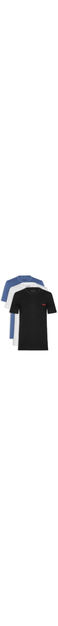 Kit Camisetas Masculina Triplet com 3 peças