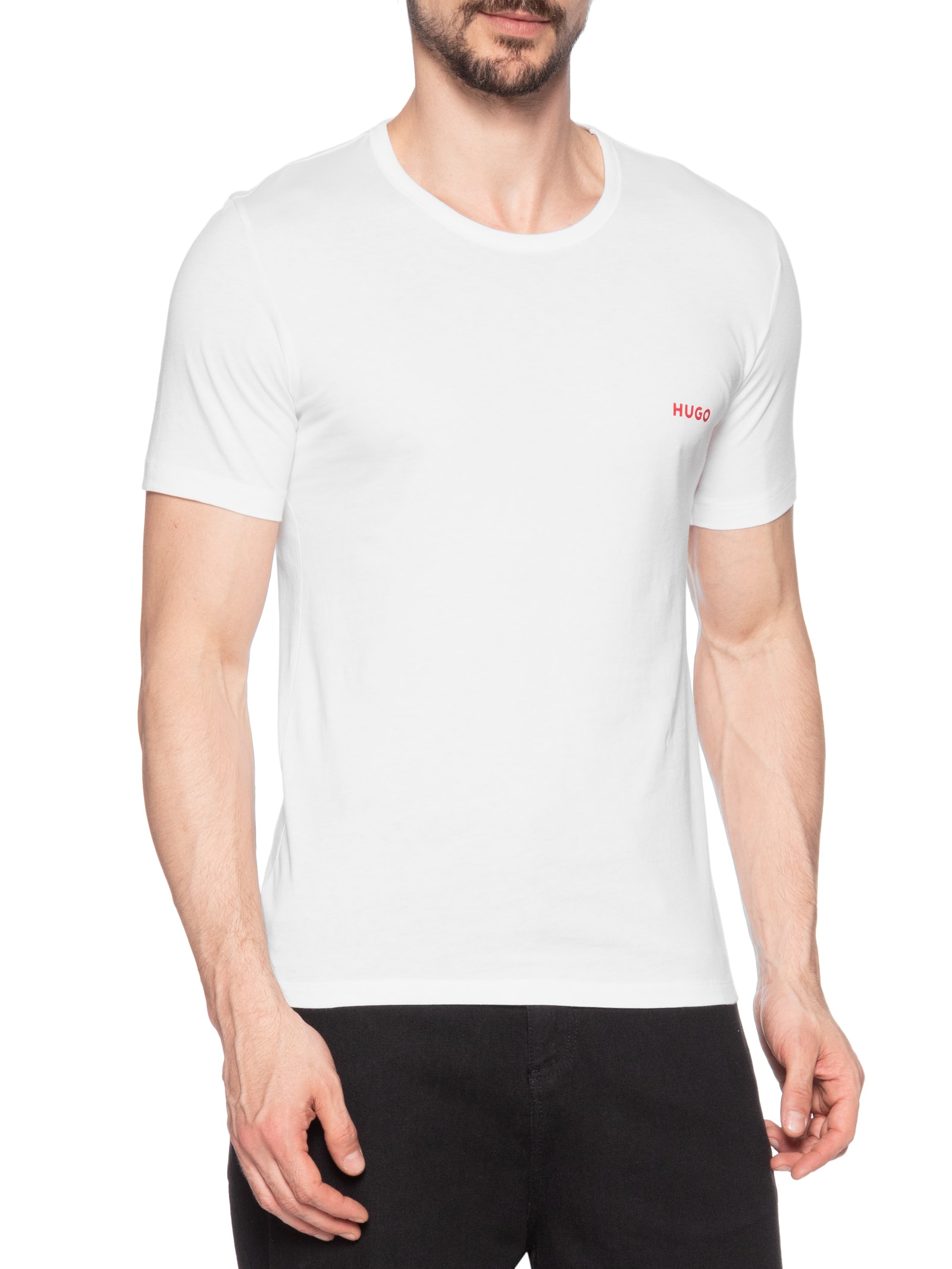 Kit Camisetas Masculinas 3 Peças Rn Triplet Hugo