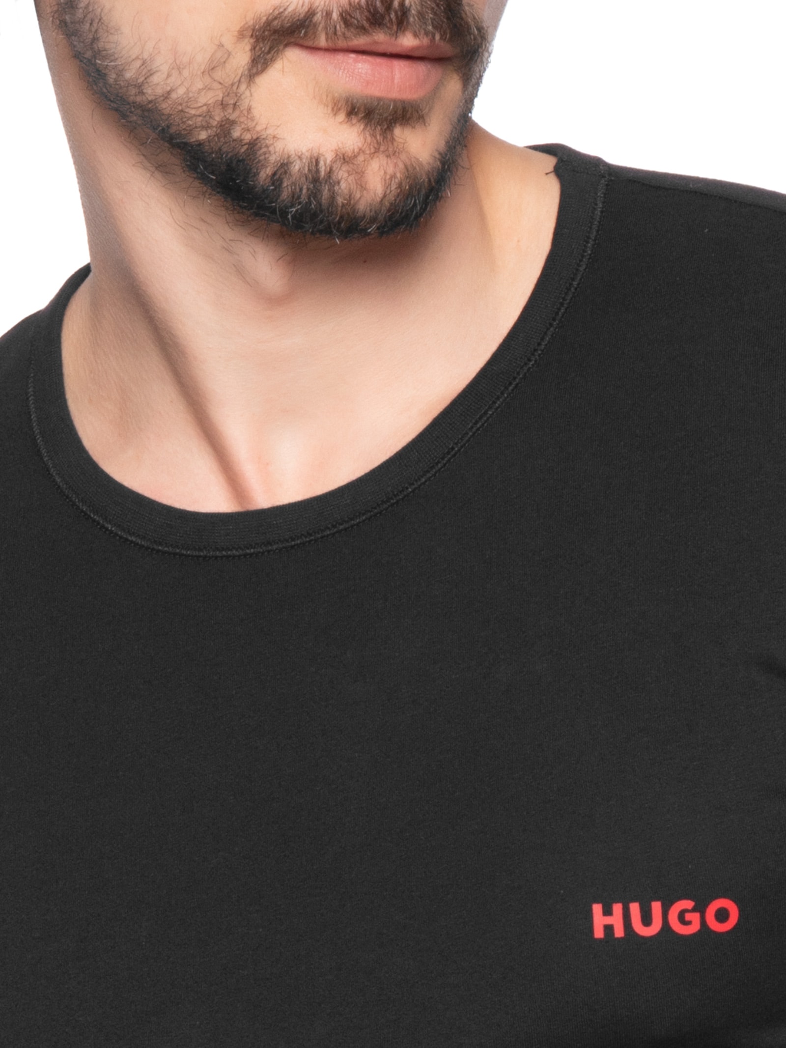 Kit Camisetas Masculinas 3 Peças Rn Triplet Hugo
