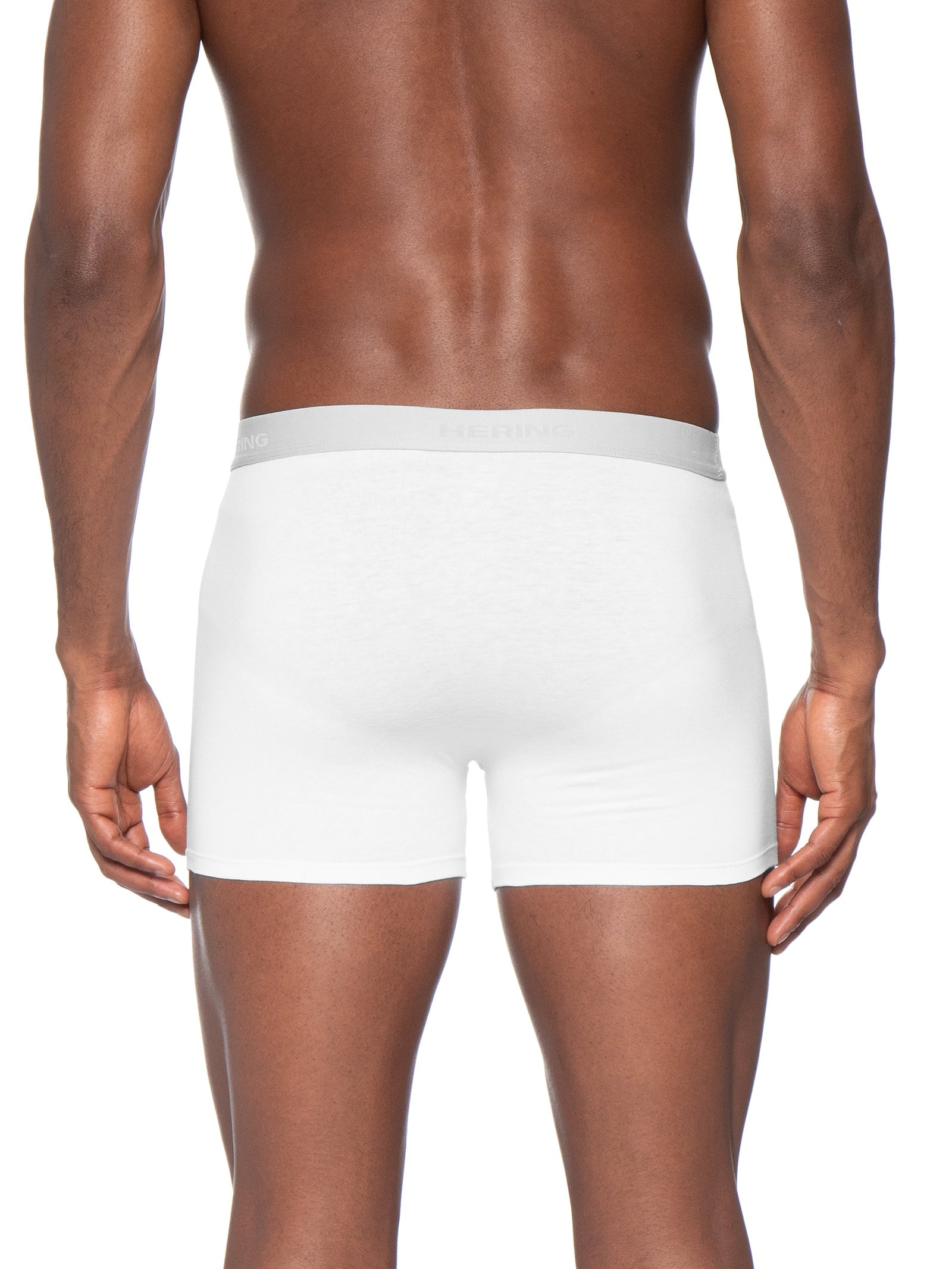 Kit Com 10 Cuecas Boxer Em Algodão Branco Hering Intimates