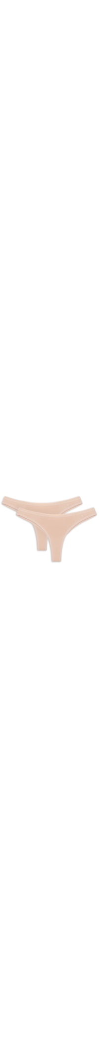 Kit Com 2 Calcinhas Fem - Bege