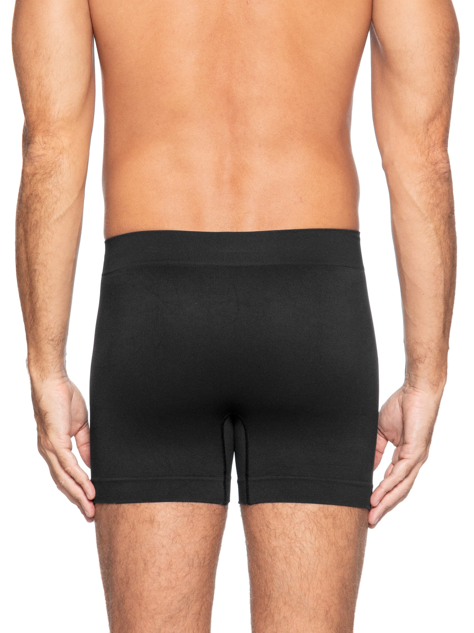 Kit Com 2 Cuecas Boxer Sem Costura Preto Hering Intimates